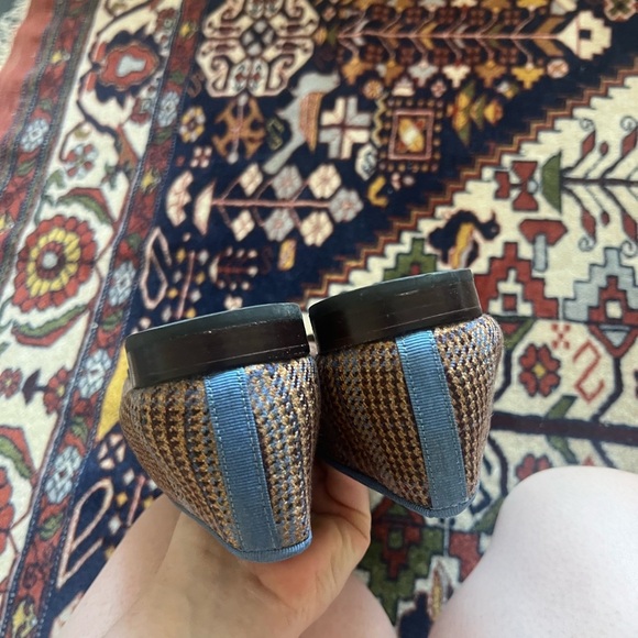 Stubbs & Wootton Plaid Loafers, size 10 - Picture 5 of 6